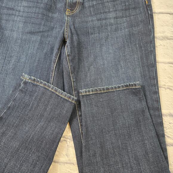 Talbots Women's Everyday Relaxed Jeans Ankle Corsica Dark Wash Stretch size 8 - Picture 8 of 12